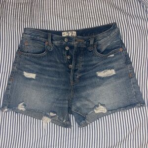 Free People “We the Free” Denim cutoff shorts